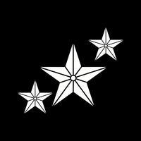 icono estrella del vector
