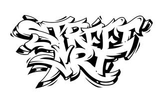 Street Art Graffiti Vector Lettering