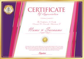 Certificate vector