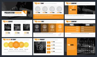 Infographics  presentations templates Background Vector background