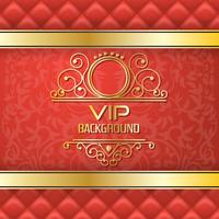 Gold background flyer style Design Template vector