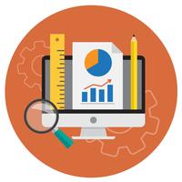 Analysis business round vector