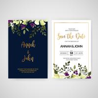 Great Wedding Invitation vector