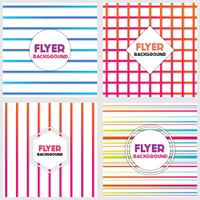 fresh background flyer style background Design Template vector