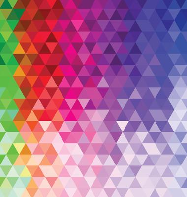 Abstract colorful background with triangles