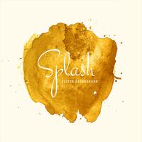 Beautiful Colorful Watercolor Splash Design vector