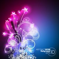 Abstract vector shiny background.