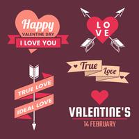 Valentine template banner Vector background for banner