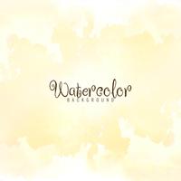 Abstract modern watercolor soft background vector