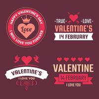 Valentine template banner Vector background for banner