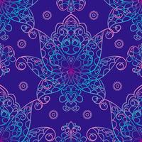 Seamless patterns Russian motives of northern painting vector