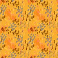 Safari pattern on striped background vector