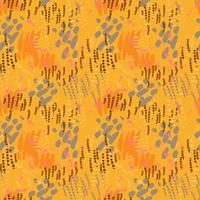 Safari pattern on striped background vector