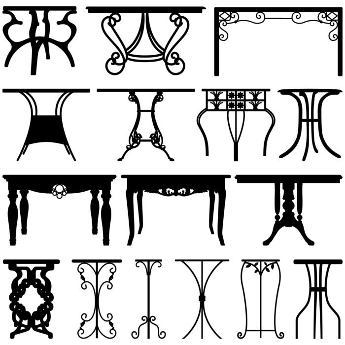 Side Table Vector Art, Icons, and Graphics for Free Download