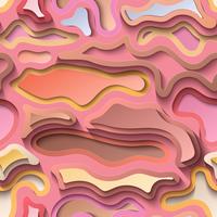 Abstract background, cutting out colored paper with shadow. vector