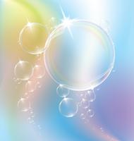 Burbujas de agua vector