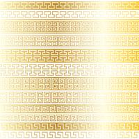 metallic gold fretwork border patterns vector