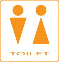 Restroom Sign vector