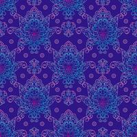Seamless patterns Russian motives of northern painting vector