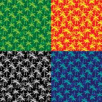  layered palm tree patterns vector
