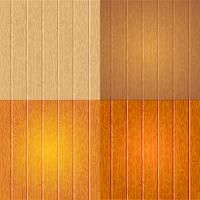 Conjunto de diferentes texturas de madera vector