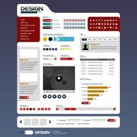Web Design Element Template. 