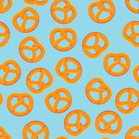 seamless pattern bagel vector