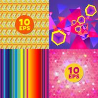 Abstract geometric background vector