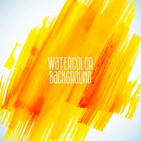yellow  abstract watercolor background vector
