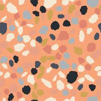 Terrazzo seamless pattern. Imitation of a Venetian stone floor vector