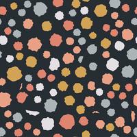 Terrazzo seamless pattern. Imitation of a Venetian stone floor vector