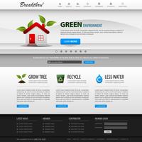 Web Design Website Element Template.  vector