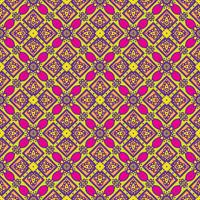 Talavera oblana Mexican seamless pattern vector