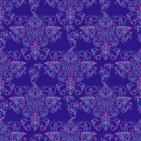 Seamless patterns Russian motives of northern painting vector