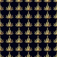 Seamless patterns of Russian motives of northern painting vector