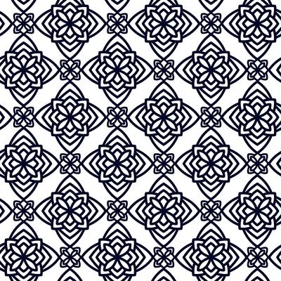 Square Pattern panel for laser cutting with mandalas.