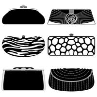  Handbag Fashion Set.  vector