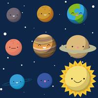 Solar System vector