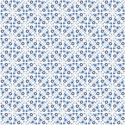 Abstract seamless pattern in Moroccan style