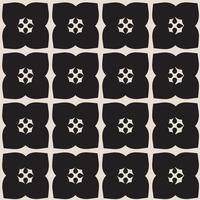 Universal black and white seamless pattern tiling .  vector