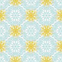 Snowflakes seamless pattern  vector