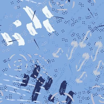 Serenity pattern on striped background