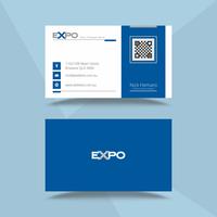 Professional Business Card Design Template  vector