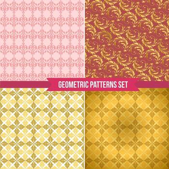 Seamless Ornamental Floral Pattern Background vector
