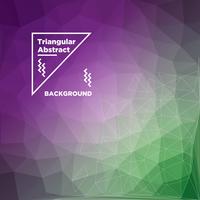 Triangular Polygonal Background vector