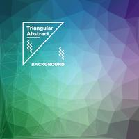 Triangular Polygonal Background vector