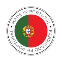 Made in Portugal flag icon. vector