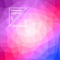 Triangular Polygonal Background vector