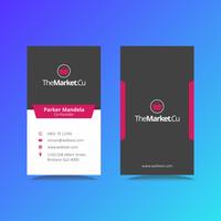 Professional Business Card Design Template  vector