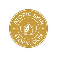 Atopic skin icon.  vector